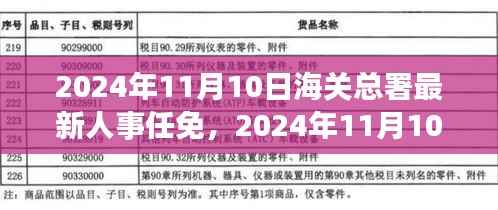 揭秘海关总署新任领导团队构成与期待,最新人事任免揭晓于2024年11月10日