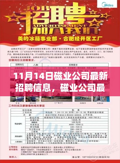 磁业公司最新招聘信息发布,职场机遇与挑战揭秘