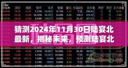 陆宴北未来揭秘，预测陆宴北在2024年11月30日的最新动态展望