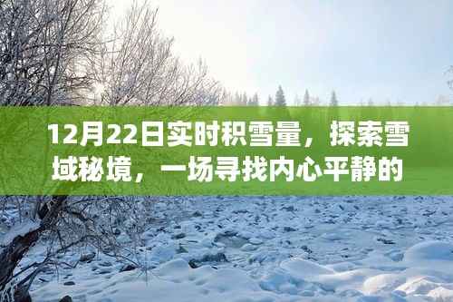 12月22日实时积雪量下的雪域秘境探索,冬日心灵平静之旅