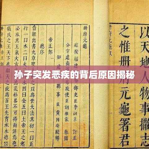 孙子突发恶疾的背后原因揭秘