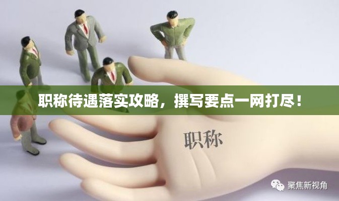 职称待遇落实攻略，撰写要点一网打尽！