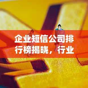 企业短信公司排行榜揭晓,行业影响力与竞争优势解析