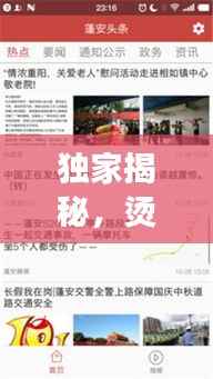 独家揭秘,烫头条APP引领新闻阅读新风尚!