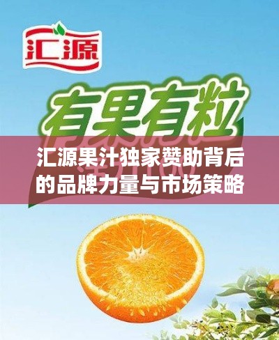 汇源果汁独家赞助背后的品牌力量与市场策略揭秘